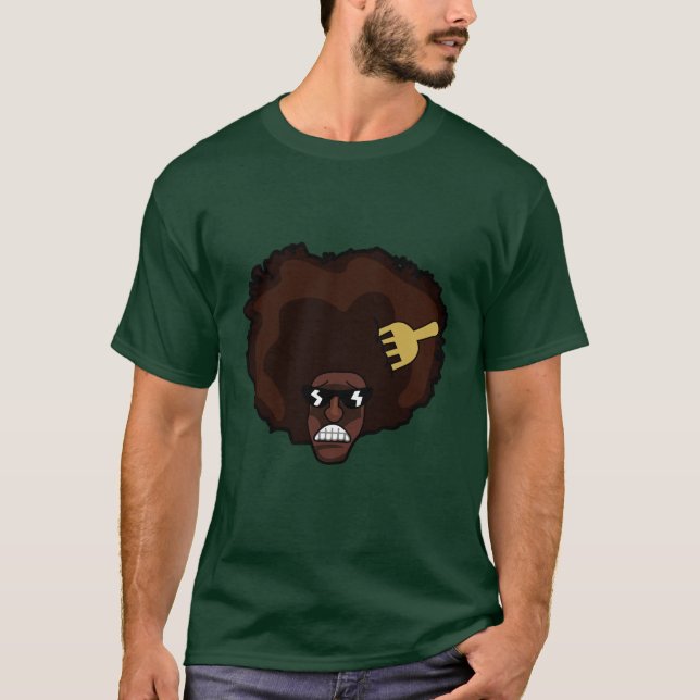 Camiseta Tipo del Afro (Anverso)