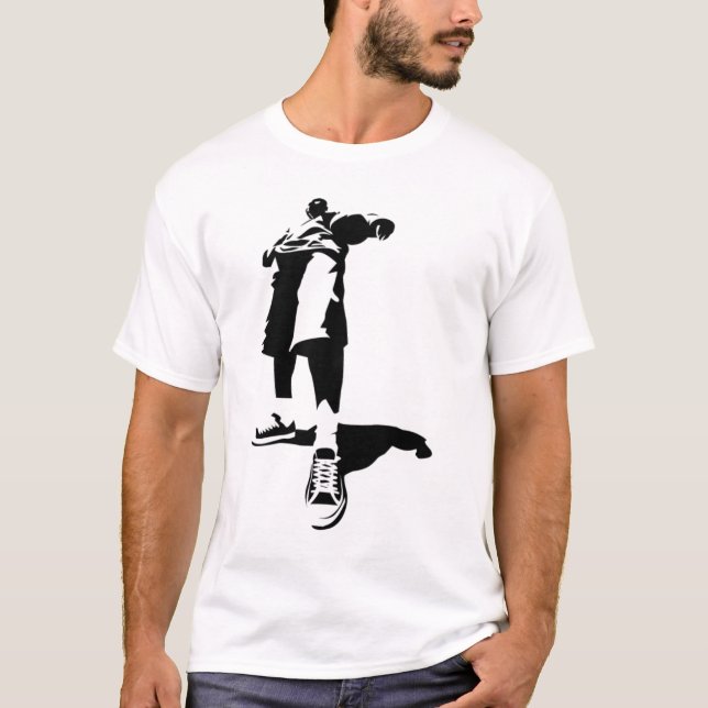 Camiseta Tipo del baloncesto (Anverso)