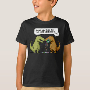 Camiseta Tipo del dinosaurio de T-Rex usted comió el