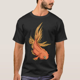 Camiseta tipo del pez dorado