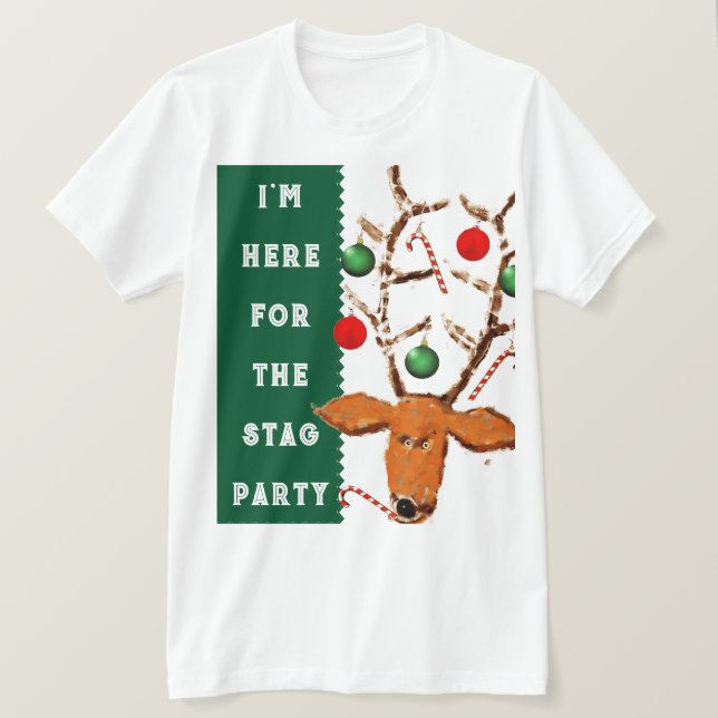 Camiseta Tipo divertido de Navidad (Anverso del diseño)
