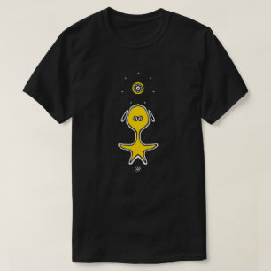 Camiseta Tipo extraño (Amarillo 2)
