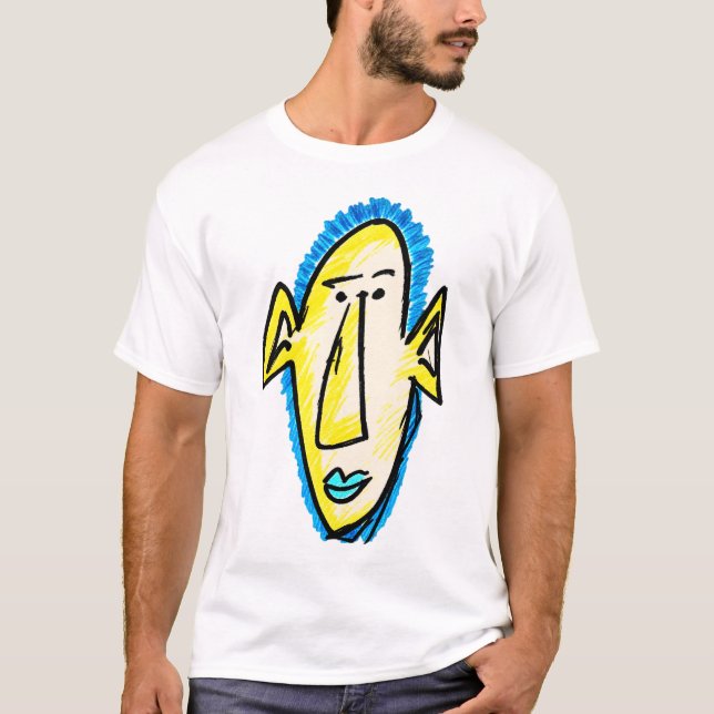 Camiseta Tipo fluorescente (Anverso)