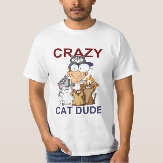 Camiseta Tipo loco del gato
