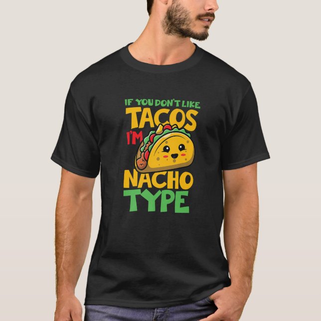 Camiseta Tipo Nacho | Tex Mex Tortilla (Anverso)