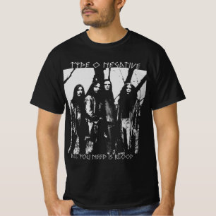 Camiseta Tipo O negativo
