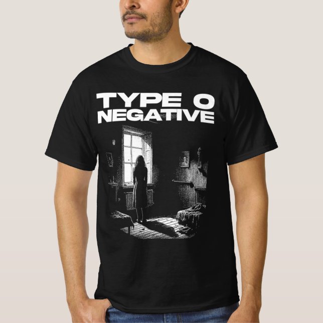 Camiseta Tipo O negativo (Anverso)