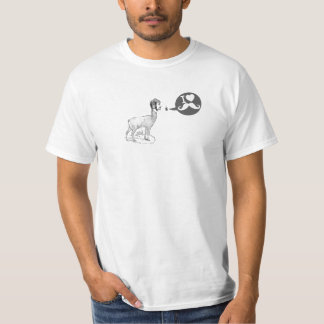 Camiseta Tipo peludo del bigote