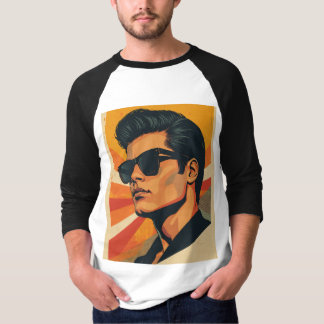 Camiseta Tipo Retro Genial