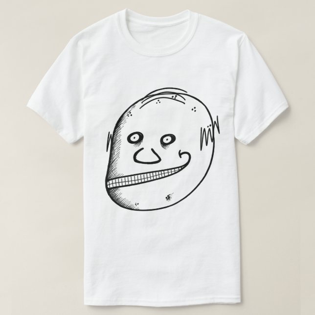 Camiseta Tipo sombrío (Diseño del anverso)
