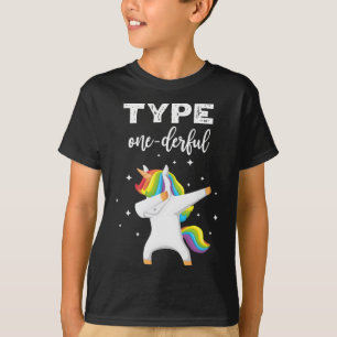 Camiseta Tipo Unicornio de Dabbing Onederful Conciencia de
