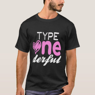 Camiseta Tipo Uno Maravilloso Chica Diversión T1d Sensibili