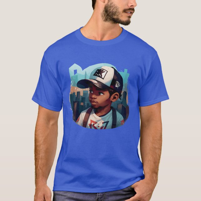 Camiseta Tipo urbano divertido (Anverso)