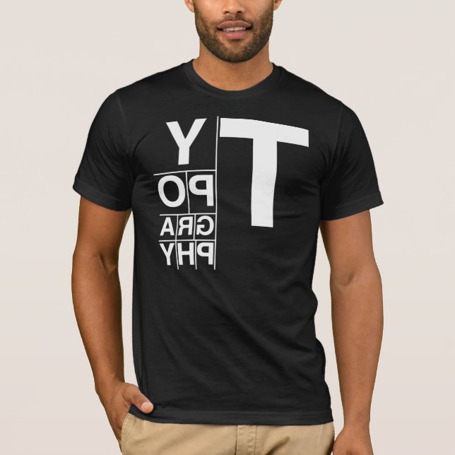 Camiseta Tipografía (Anverso)