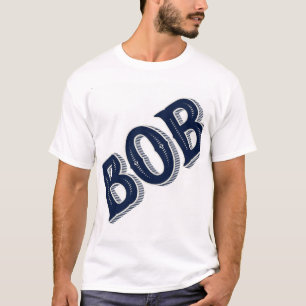 Camiseta Tipografía antigua BOB 