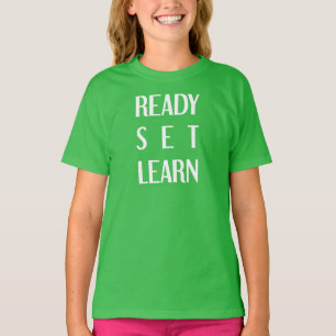 Camiseta Tipografía asombrosa Volver a la escuela inspirado
