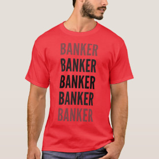 Camiseta Tipografía bancaria