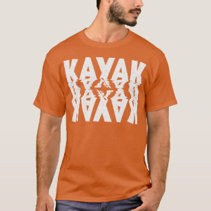 Camiseta Tipografía blanca alterada por Kayak