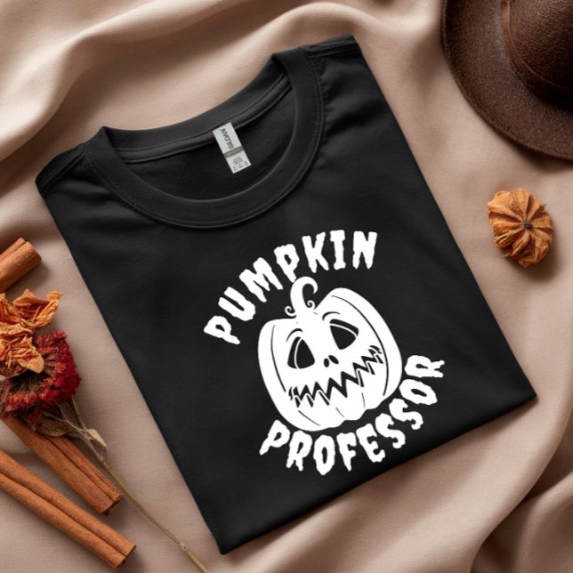 Camiseta Tipografía blanca del Profesor Calabaza (Subido por el creador)