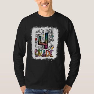 Camiseta Tipografía Bleach de 4º Grado El Último Día De La