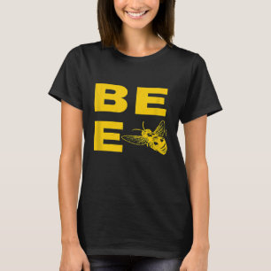 Camiseta Tipografía de abejas Manejo de Guay amarillo
