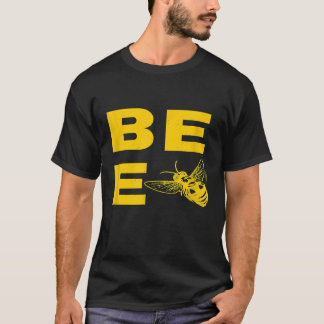 Camiseta Tipografía de abejas Manejo de Guay amarillo