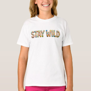 Camiseta Tipografía de arcilla en 3D con salpicaduras de pi