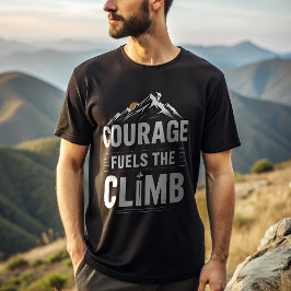 Camiseta Tipografía de ascenso de valor