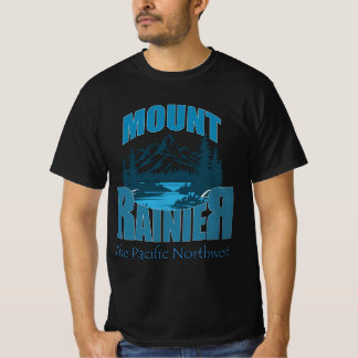 Camiseta Tipografía de aventuras Monte Rainier | Diseño de