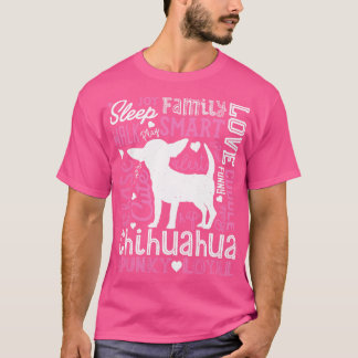 Camiseta Tipografía de Chihuahua para hombres mujeres Chica