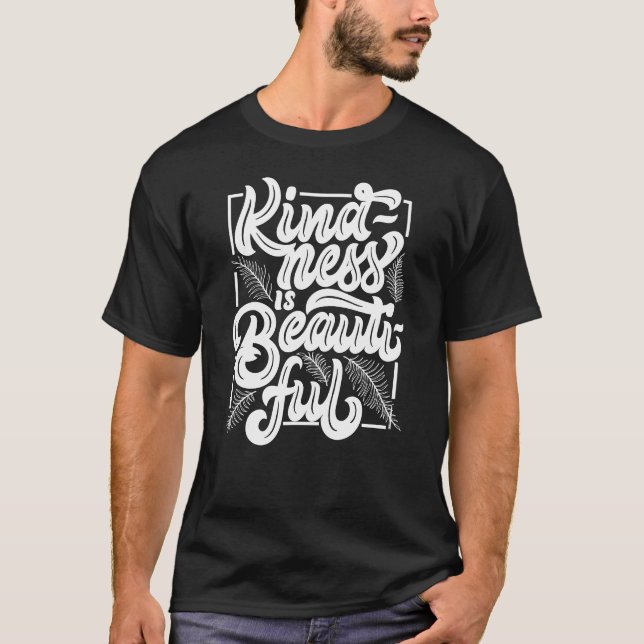 Camiseta Tipografía de Cita Inspiradora (Anverso)
