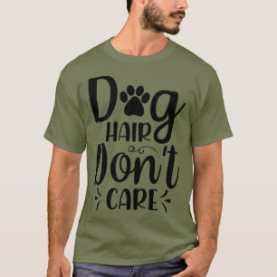 Camiseta Tipografía de citas de perros