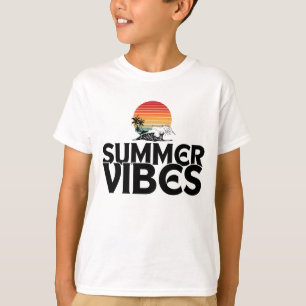 CAMISETA TIPOGRAFÍA DE CITAS DE VACACIONES DE VERANO EN LA 