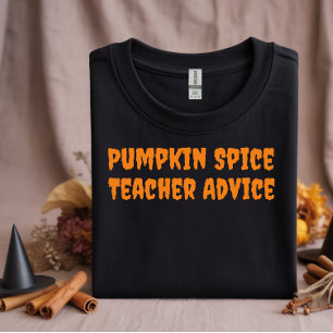 Camiseta Tipografía de consejos de profesores de humor de h