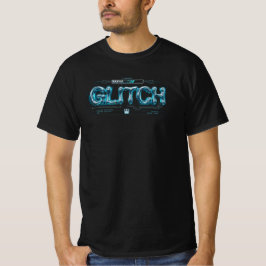 Camiseta Tipografía de Cromo Líquido