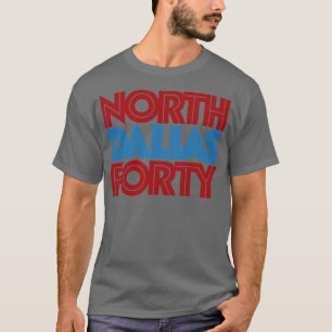 Camiseta Tipografía de cuarenta títulos de Dallas del Norte