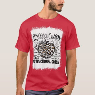 Camiseta Típografía de entrenador instructivo de leopardo b