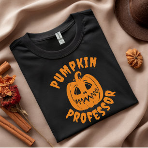 Camiseta Tipografía de Fanny calabaza Profesora naranja