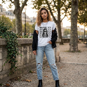 Camiseta Tipografía de Foto Personalizada Retro Genial