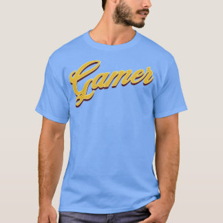 Camiseta Tipografía de gamer