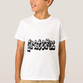 Camiseta Tipografía de Graffiti Style