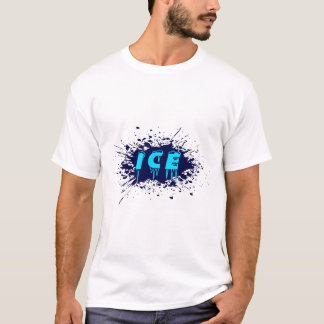 Camiseta Tipografía de grafiti de hielo Diseño de arte call