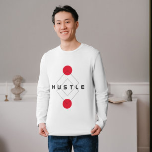 Camiseta Tipografía de Hustle