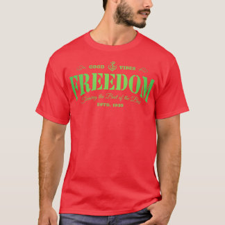 Camiseta Tipografía de la libertad