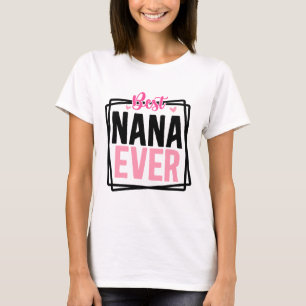 Camiseta Tipografía de la Mejor Nana