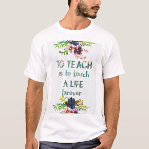 Camiseta Tipografía de la Semana de Apreciación del Profeso