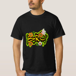 Camiseta Tipografía de las buenas vibraciones