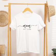 Tipografía de Letra Cursiva Negra Elegante Madre E
