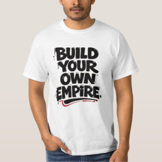Camiseta Tipografía de Mentalidad de Éxito Motivacional
