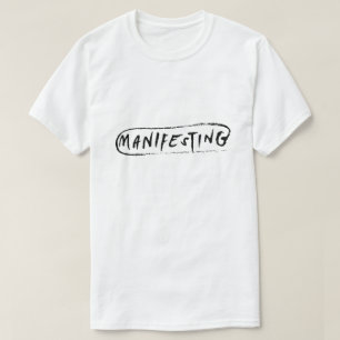 Camiseta Tipografía de Mentalidad Positiva - Manifestación